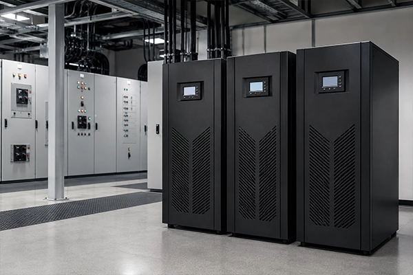 Socomec MASTERYS UPS installed in a Pakistani data center for backup power protection